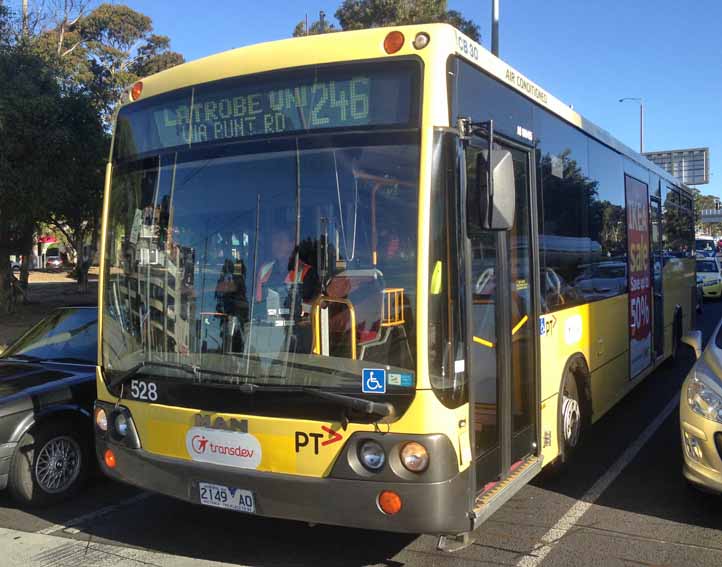 Transdev Melbourne MAN 15.220 Custom CB30 528